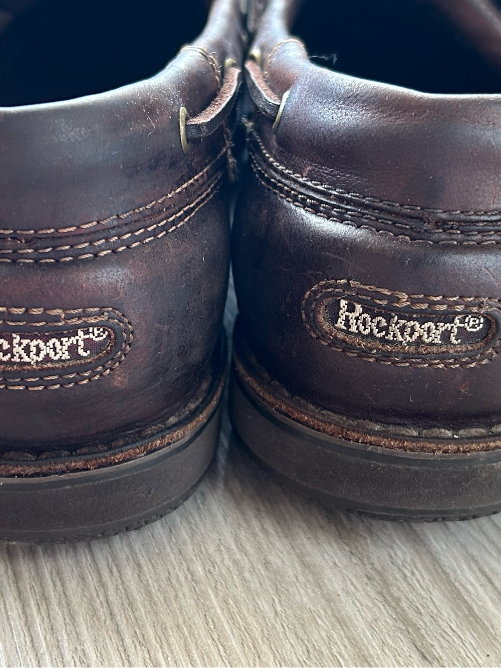 Rockport classic loafers boat shoes Sz 7.5 - Picture 6 of 12